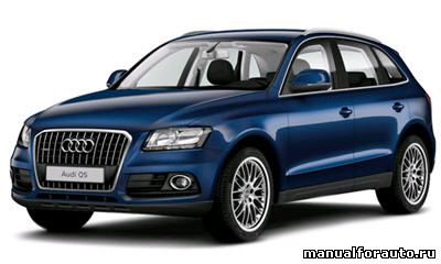 Установка сигнализации AUDI Q5, точки подключения